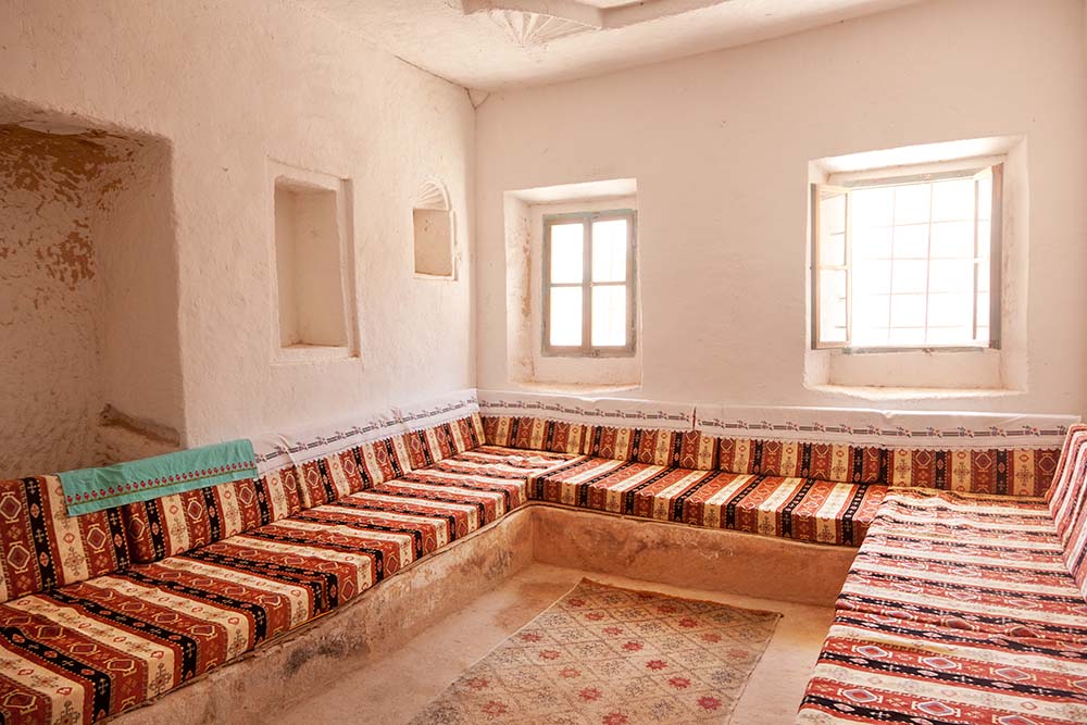 A typical Cappadocia house living room