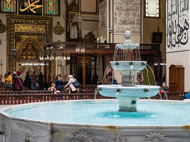 Şadırvan in Bursa Ulu Mosque