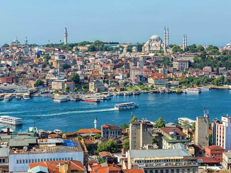 Grand Canal and the Haliç (Golden Horn)