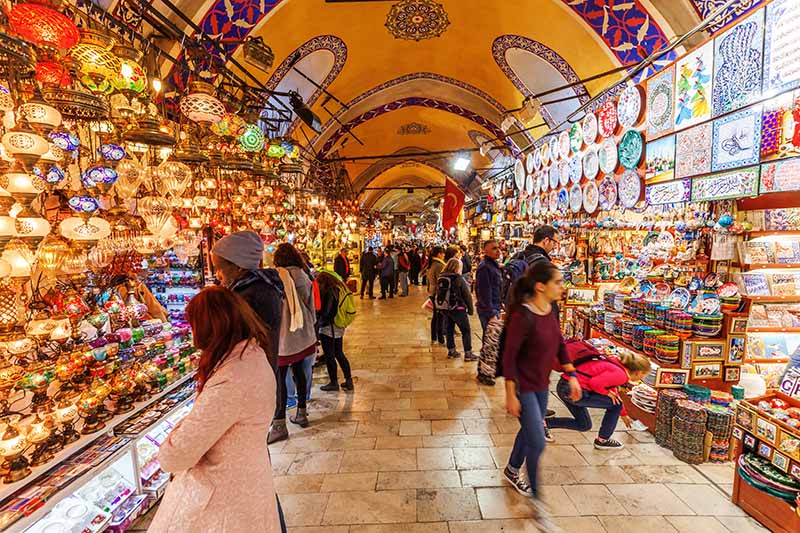 Grand Bazaar in Istanbul