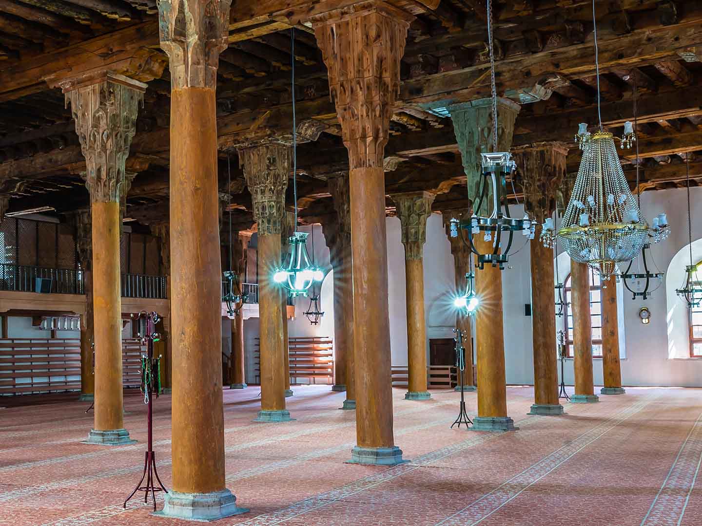 Antique Wooden Mosques in Turkey