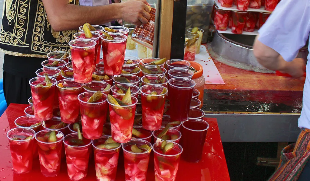 Pickle is very famous especially around street fish vendors of Eminönü