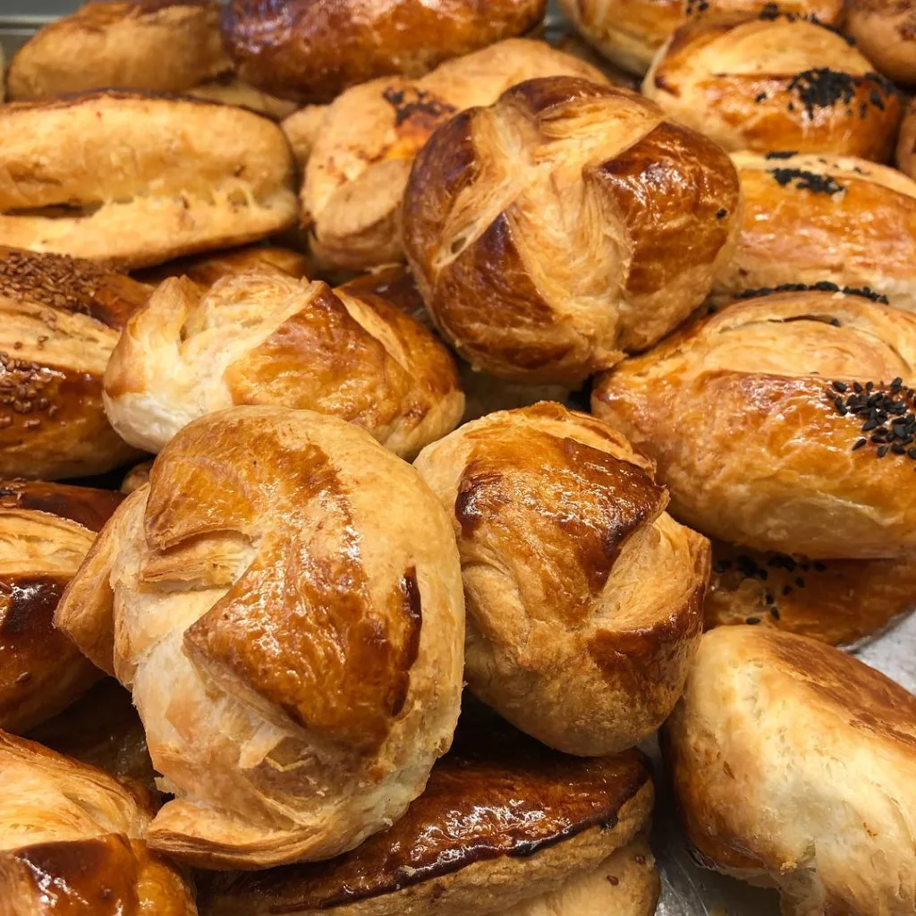 Poğaça is one of the favourites of working people in the morning