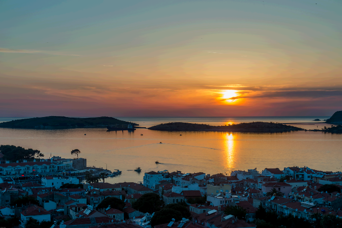 Sunset in Foça