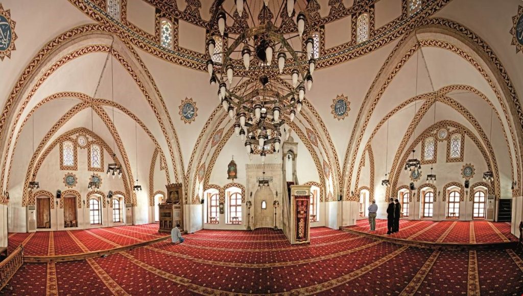 Inside Habibi Nejjar Mosque