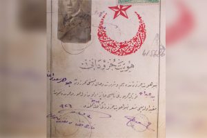 The identity document issued to Sadi Yaylımateş by the Kartal Population Office on April 3, 1926.