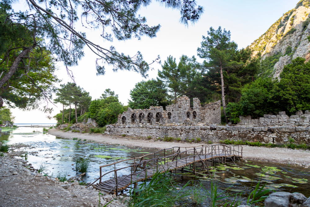 Olympos Bridge in Antalya